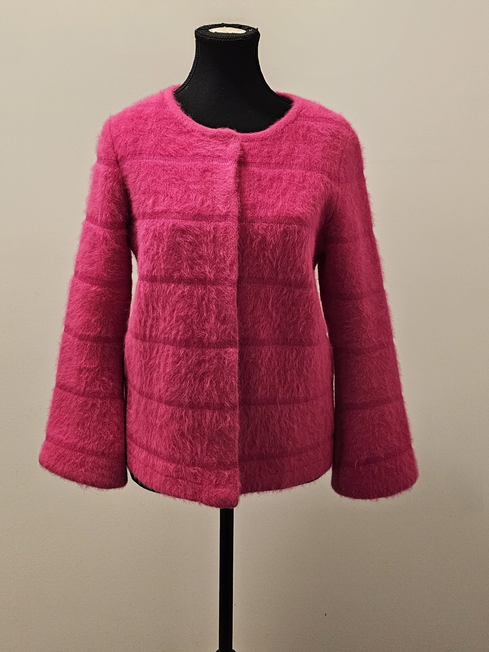 Fuchsia Fuzzy Jacket